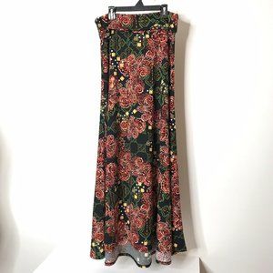LuLaRoe Maxi Skirt Size Medium Abstract Print